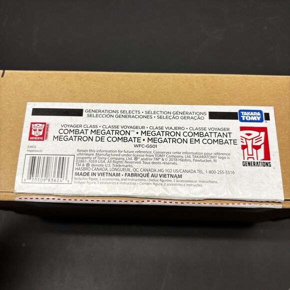Transformers Combat Megatron Voyager Class Generations Selects NEW - Picture 2 of 5